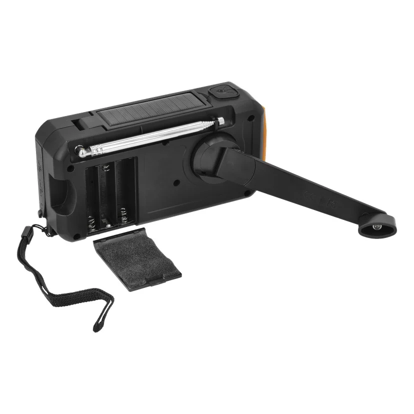 Sveivradio med solcelle FM/DAB 2500 mAh