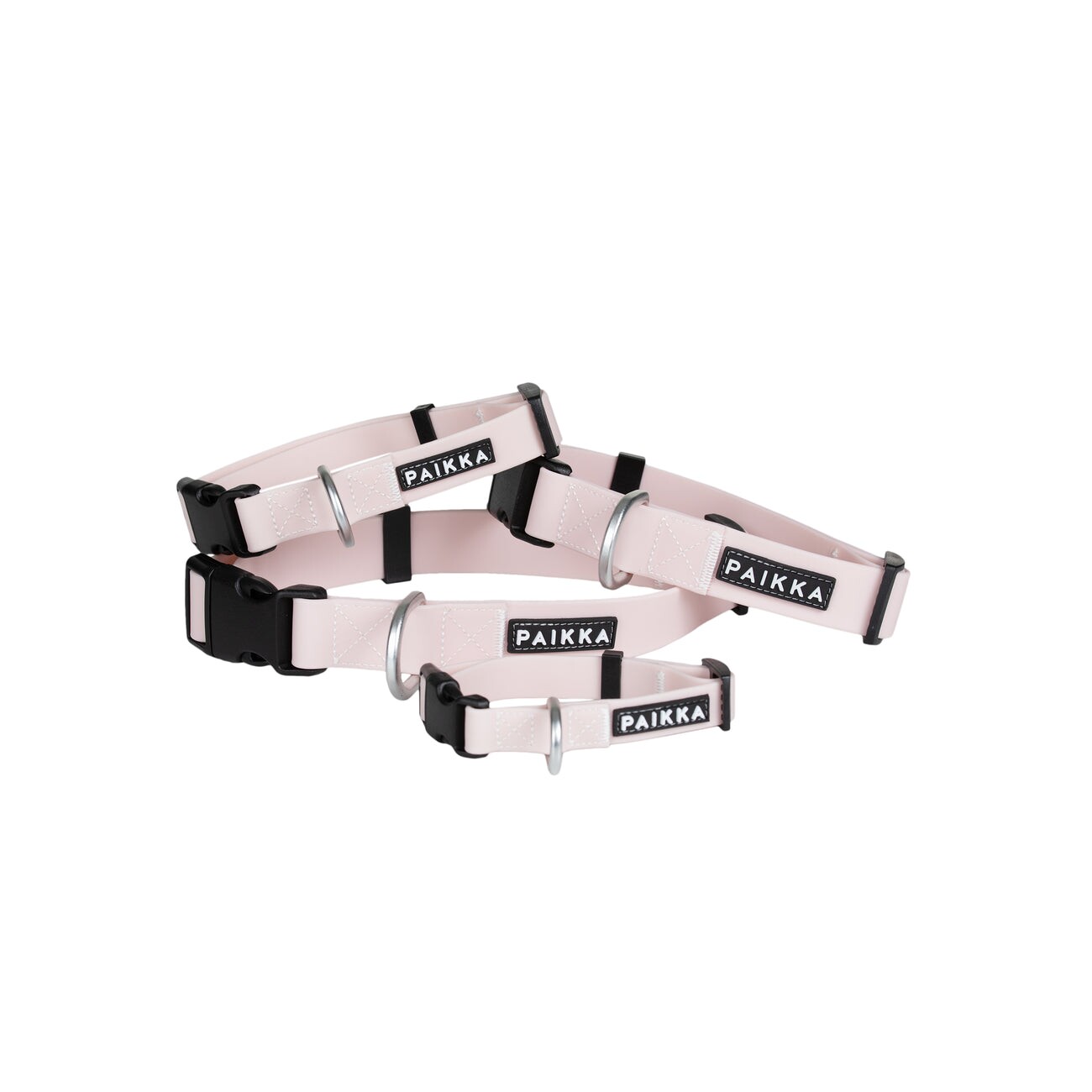 Paikka Glow Collar pale pink 14 cm, 1,5 cm