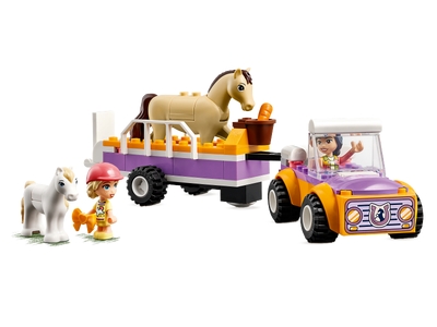 LEGO Paard en pony aanhangwagen (42634)