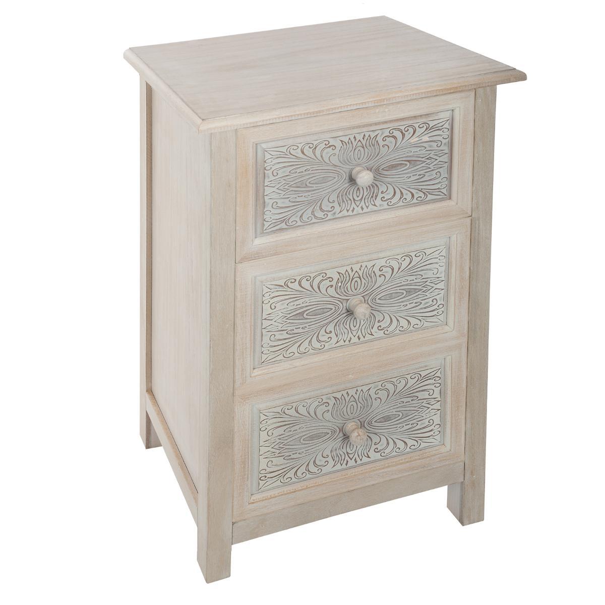 CHIFFONNIER 3 TIROIRS HINA