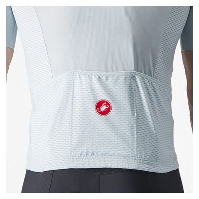 Maillot Manches Courtes Castelli Tradizione Bleu/Bleu Clair