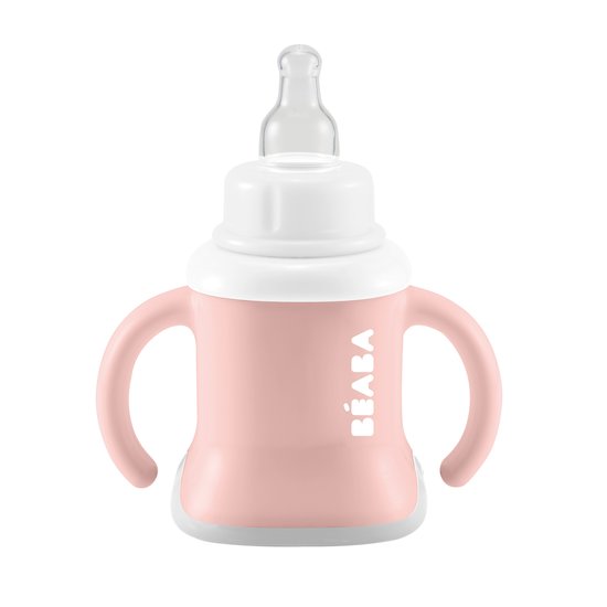 Tasse Evoluclip 3 en 1   Old pink        de               Béaba