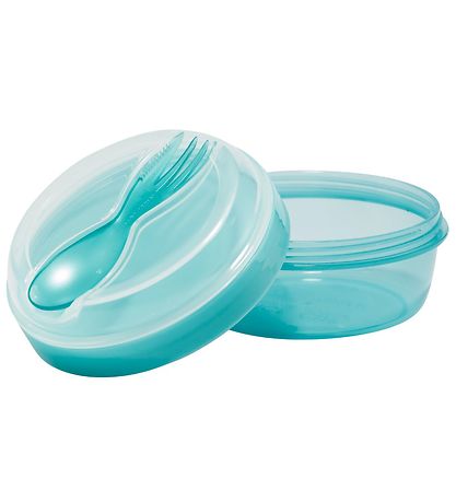 Carl Oscar Snackbox m. Kühlelement - 7 cm - Turquoise