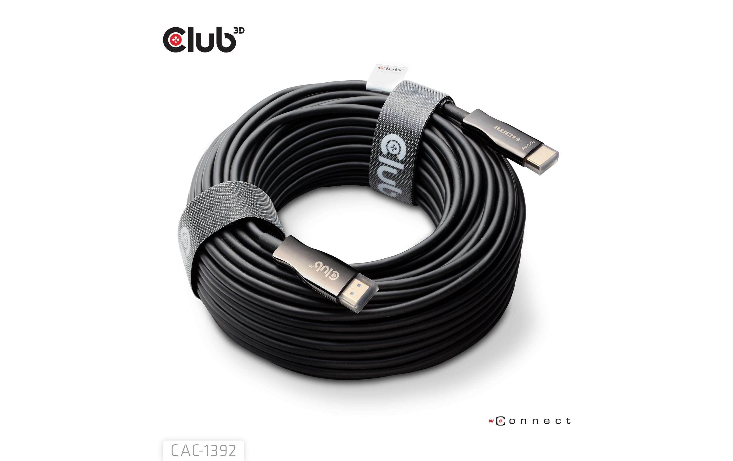 Optisches Kabel CAC-1392 lub HDMI - HDMI, 30 m<br>Aktive optische Hybrid-HDMI-Hochgeschwindigkeitskabel