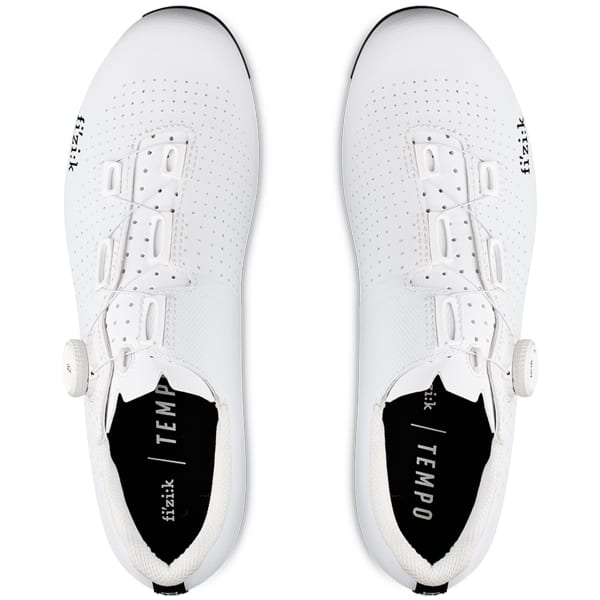 Chaussure vélo route FIZIK TEMPO DECOS CARBON WHITE/WHITE
