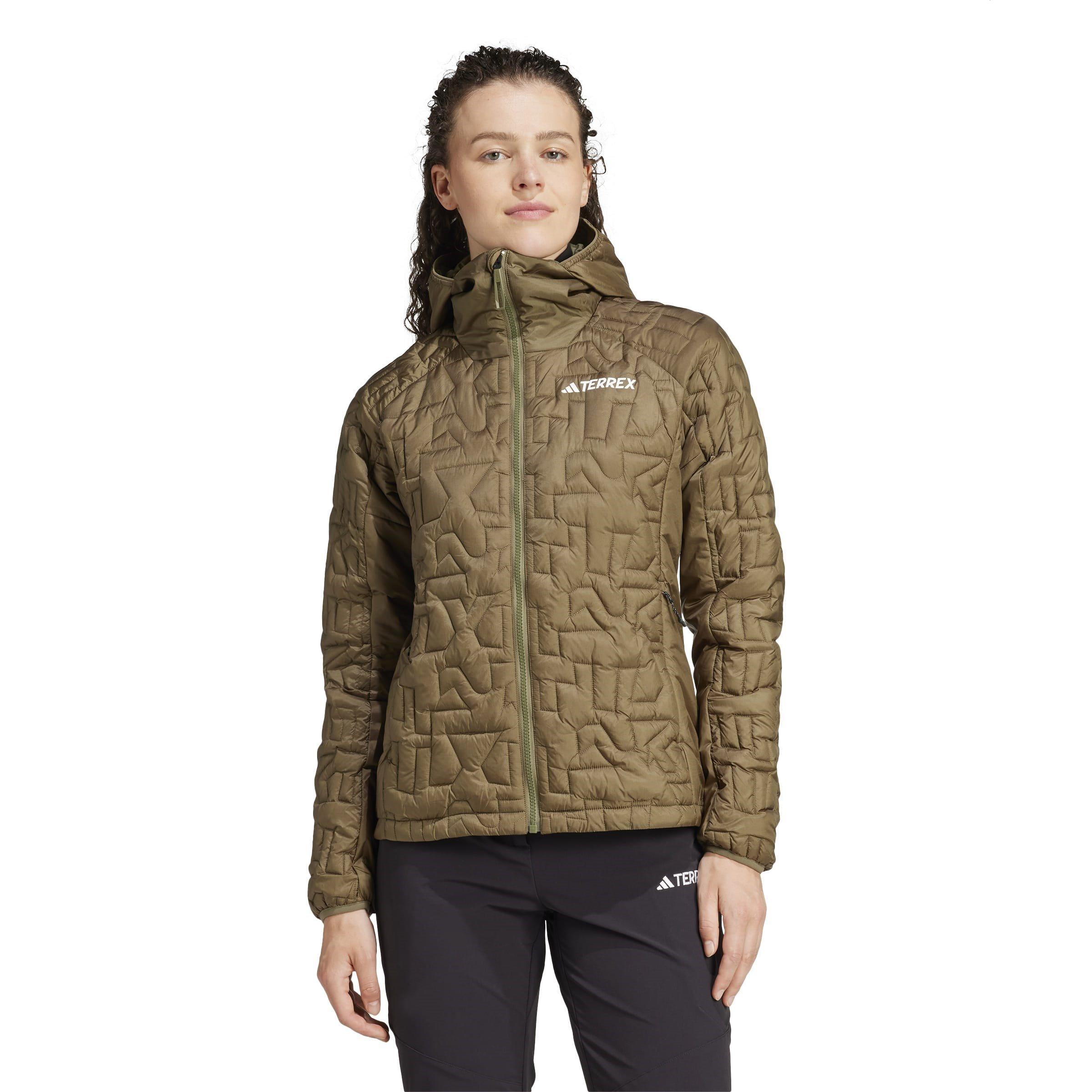 adidas Terrex Xperior PrimaLoft Loose Fill Insulated Hooded Jacket Womens