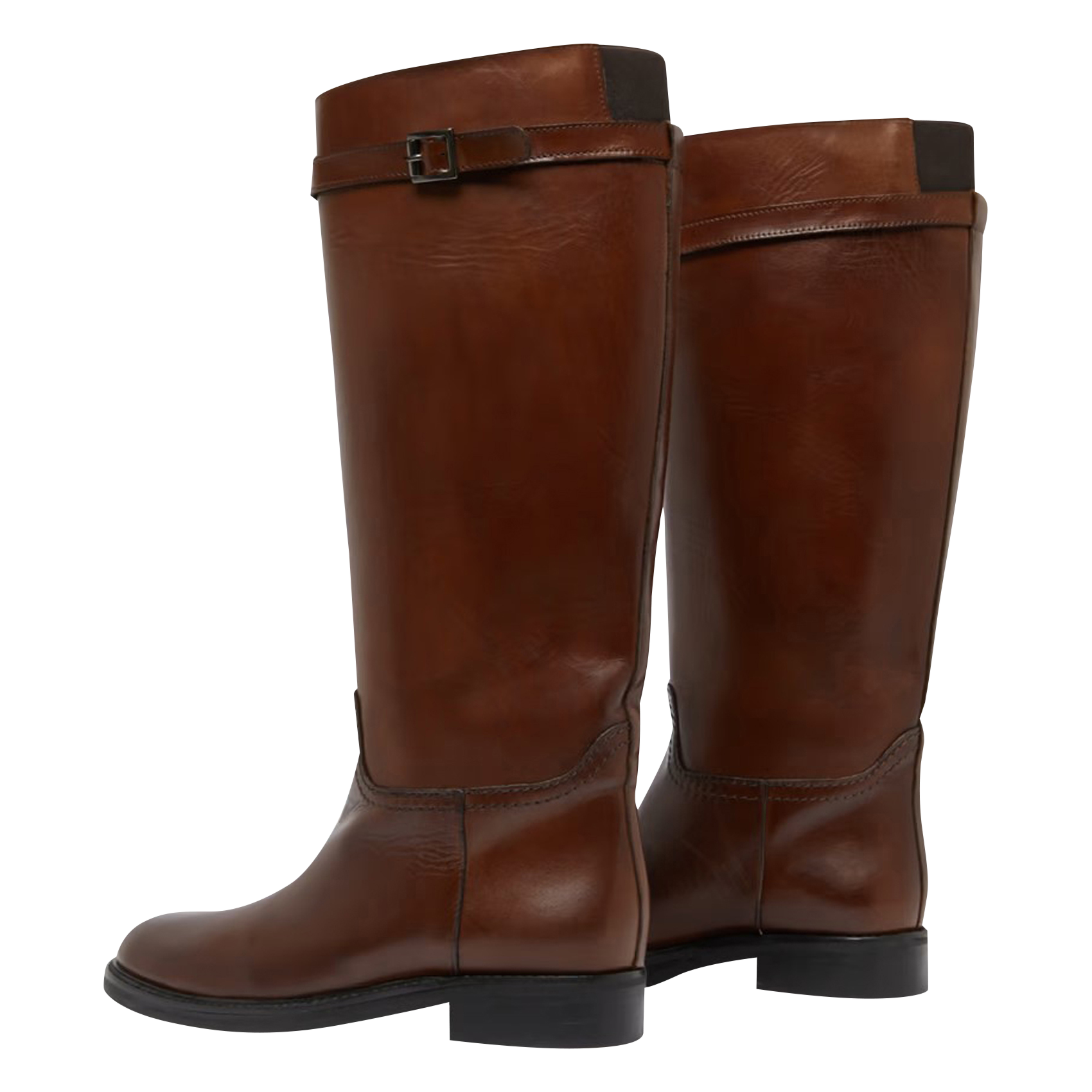 ROMANE - Bottes en cuir | Marron