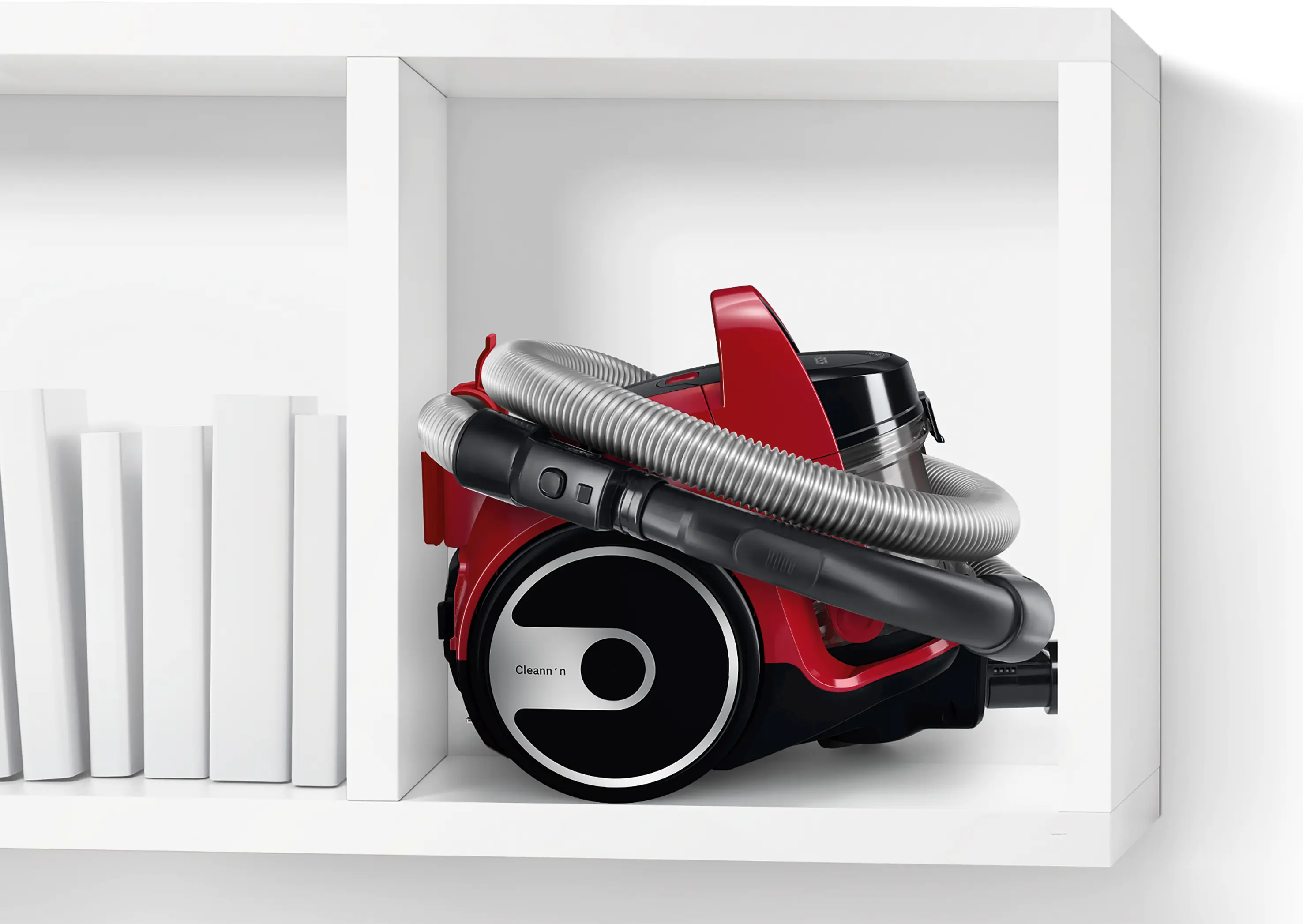 Serie 2 Stofzuiger zonder zak Rood