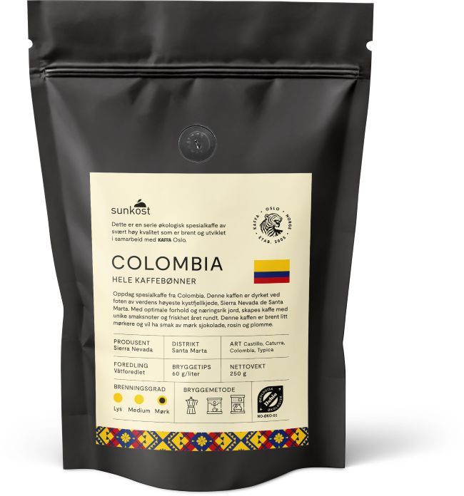 Colombia Hele Kaffebønner