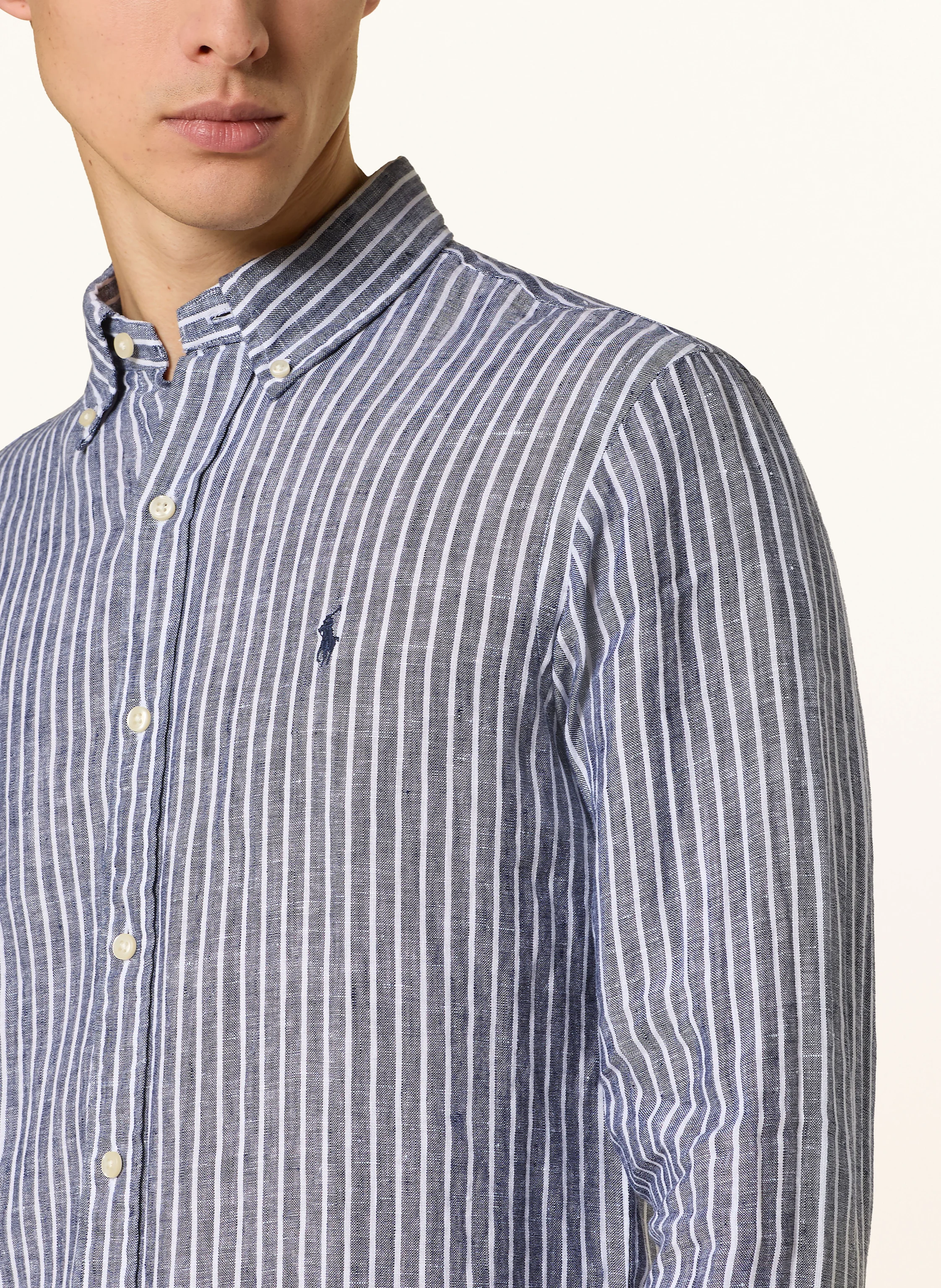 POLO RALPH LAUREN Leinenhemd Custom Fit