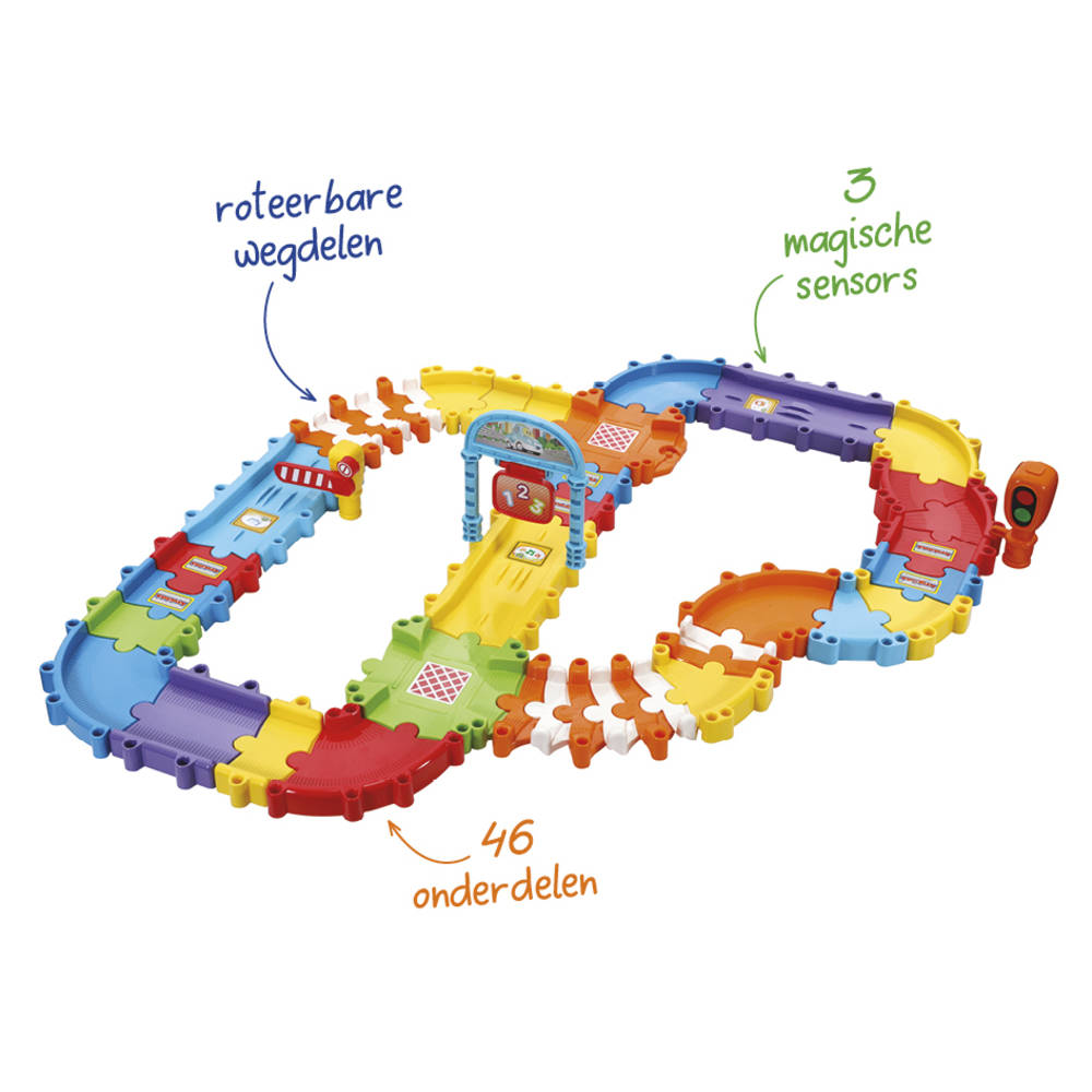 VTech Toet Toet Auto's wegdelen combi deluxe set