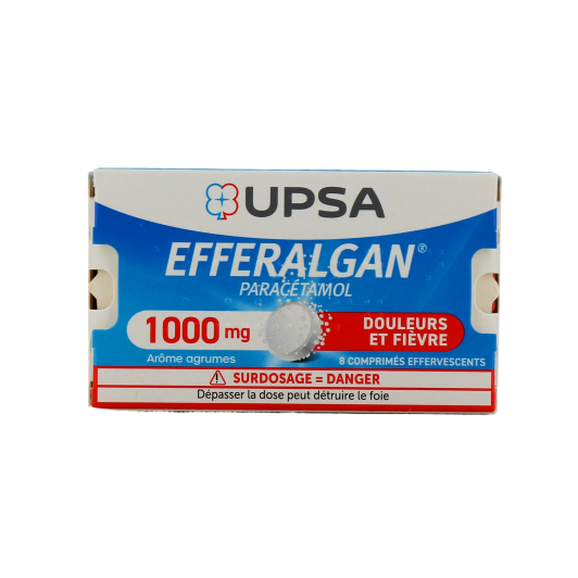 Efferalgan 1000mg - Douleurs et fièvre