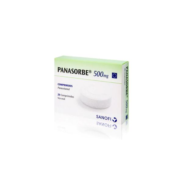 Panasorbe 500mg 20 Comprimidos