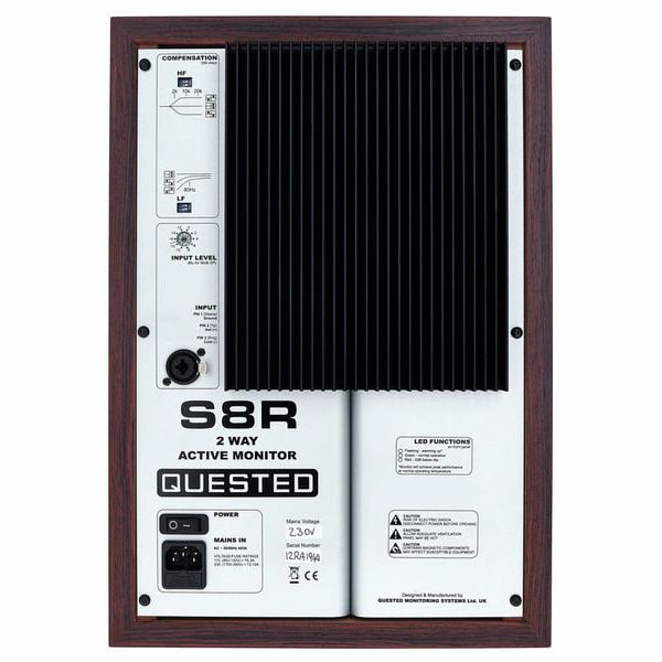 Quested S8R Rosewood Edition