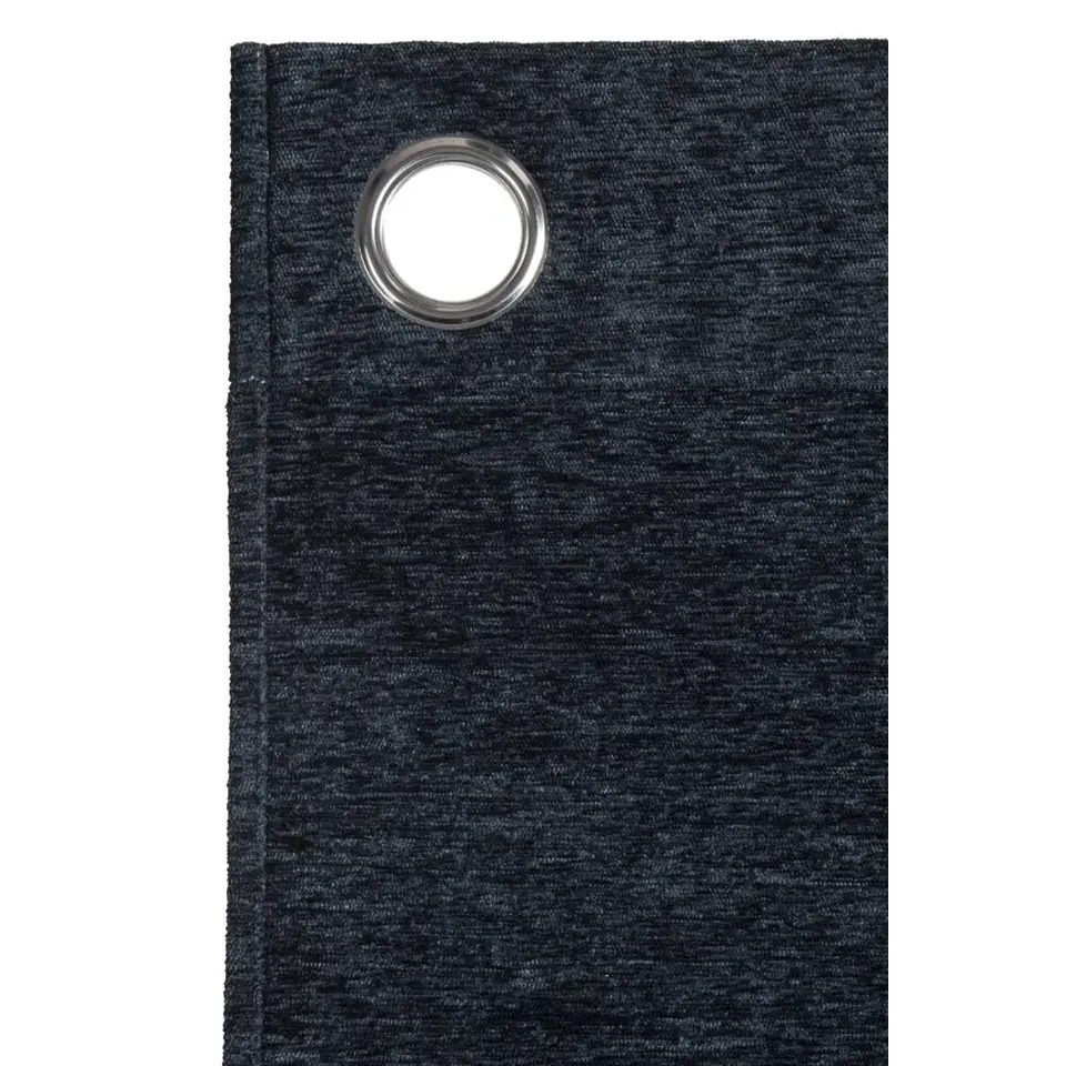 Gordijn Leander - blauw - 140x280 cm (1 stuk)