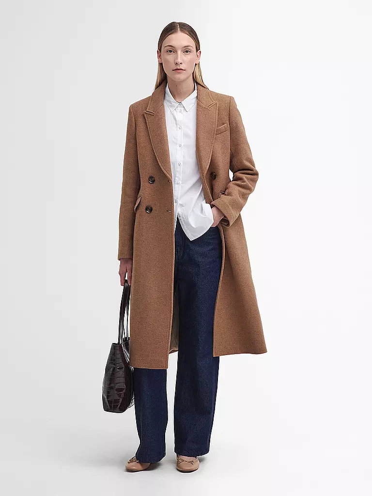 BARBOUR Wollmantel MARYLIN camel