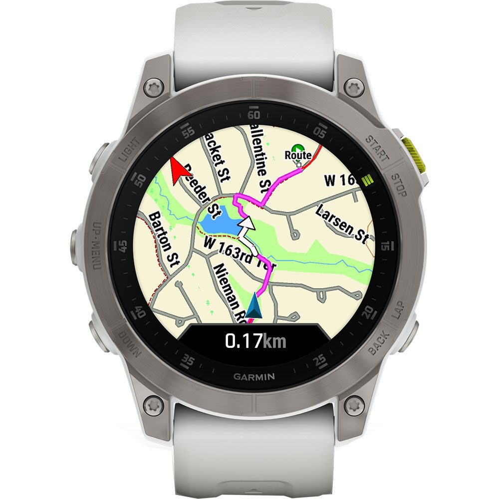 Garmin Epix™ Sapphire Pulsuhr weiß