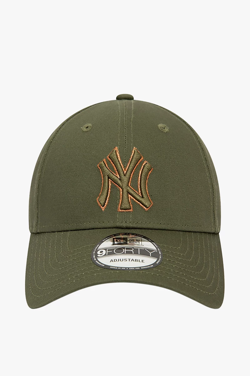 New Era New York Yankees Metallic Outline 9FORTY Herren Cap