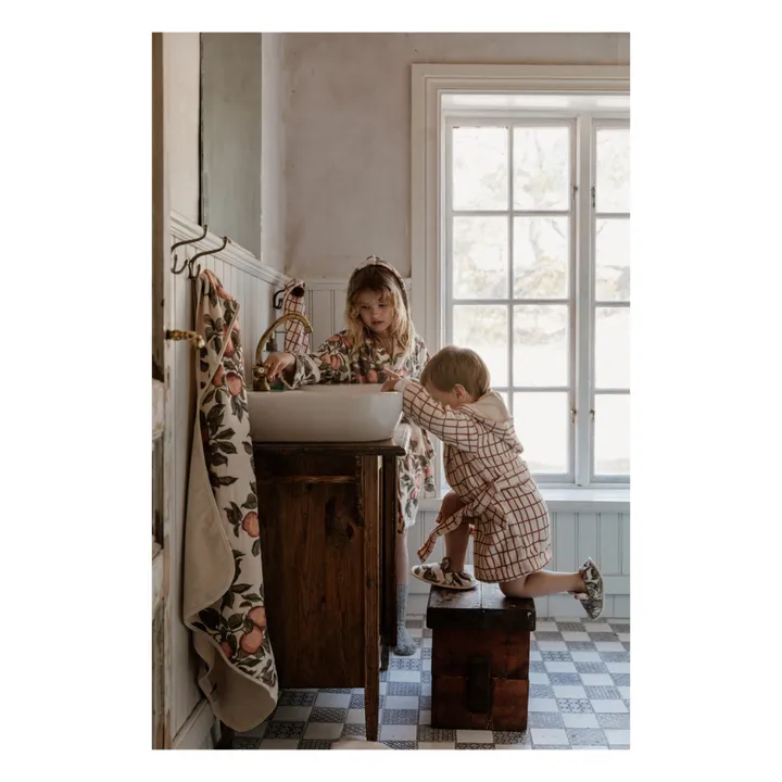 garbo&friends Peignoir Checks | Sienne