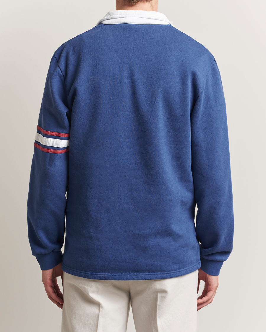 Palmes Forever Open Rugby Shirt Dark Blue