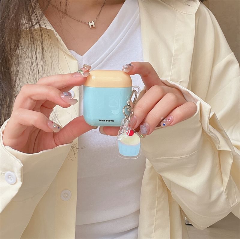VanDi - Color Panel AirPods / Pro oortelefoonhoesje skin / cake charm / set