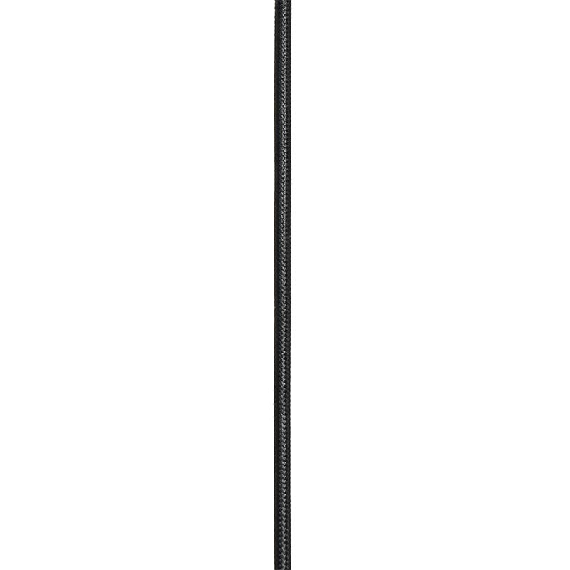 Oosterse hanglamp bruin stof 46 cm - Rob