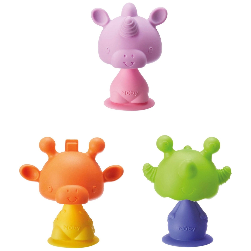 Nuby Wackelkopf-Beißring-Sortiment