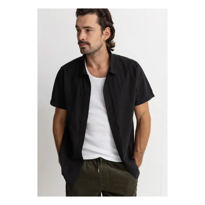 Rhythm Chemisette Classic Lin | Noir