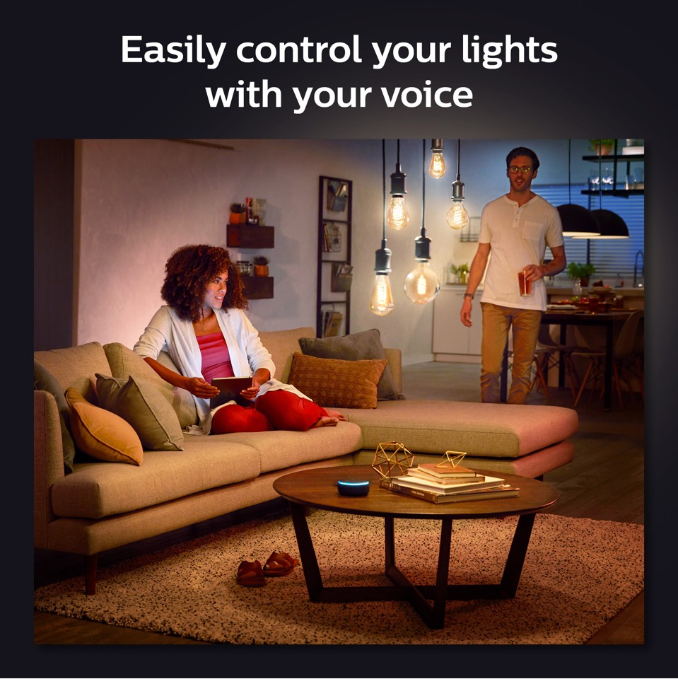 Philips Hue - E27 Filament A60 - White Ambiance