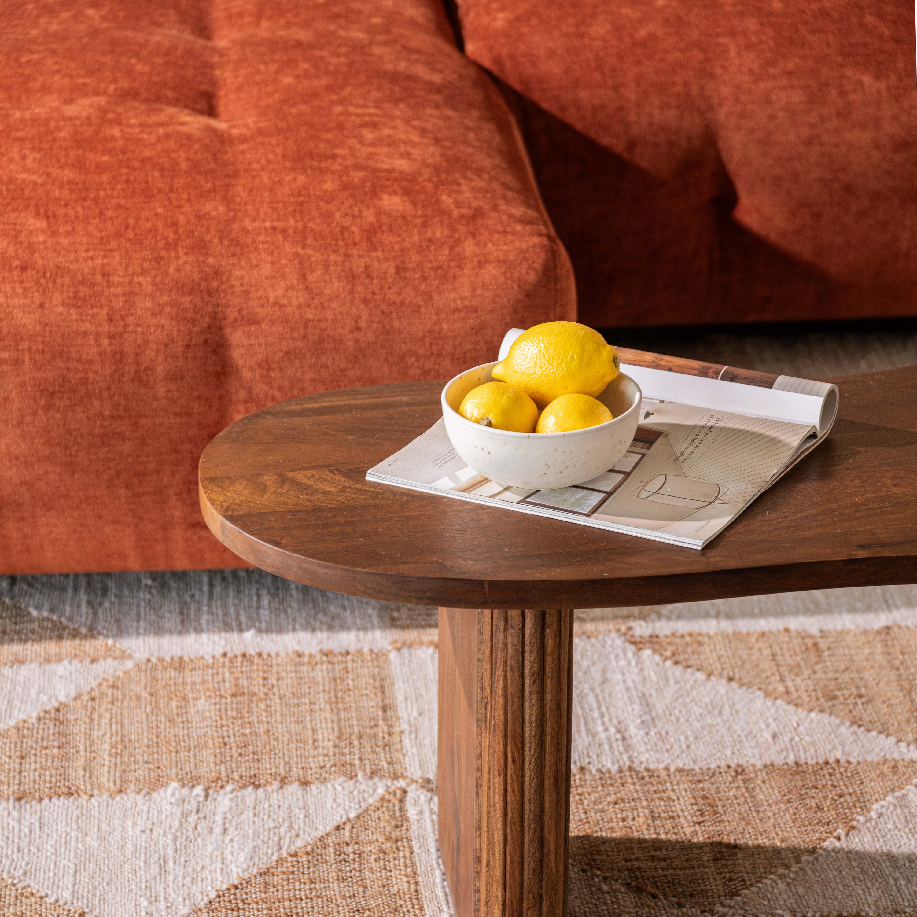 by fonQ Ruby Hoekbank met Chaise Longue Links - Terra
