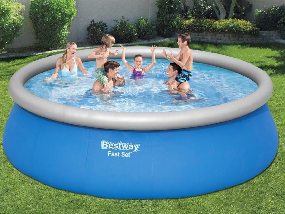 Bestway Fast Set Ø457 cm zwembad met pomp en trap