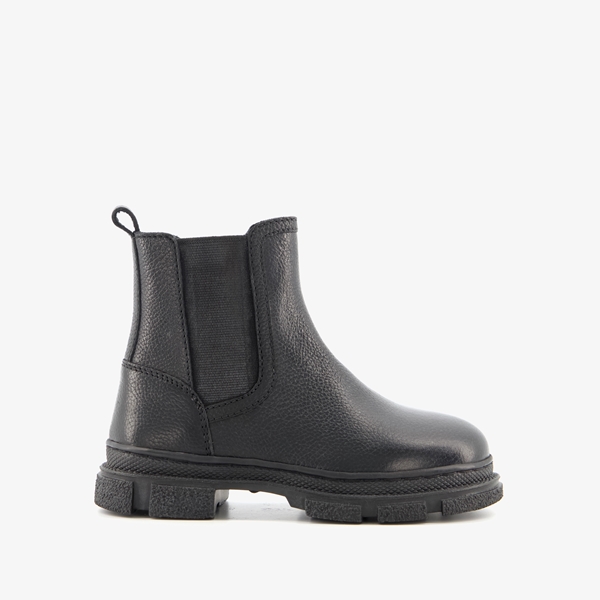 Groot meisjes leren chelsea boots