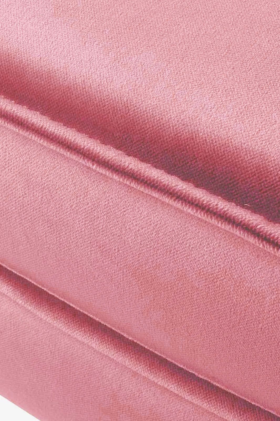 Amsterdam velvet hocker pink