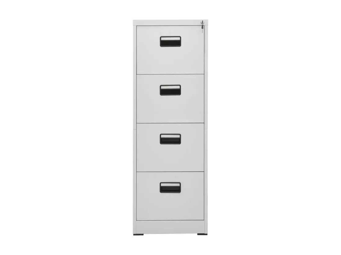 Classeur Gris clair 46x62x133 cm Acier
