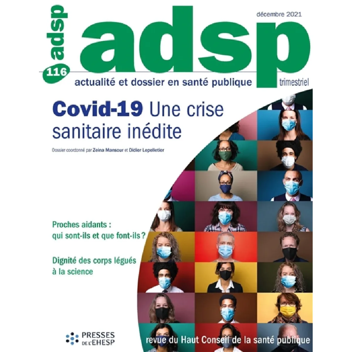 ADSP, actualité et dossier en santé publique, n° 116. Covid-19 : une crise sanitaire inédite · Occasion