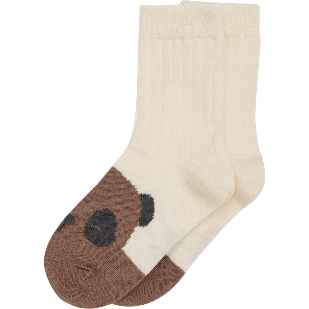 Køb Minymo Offwhite Strømper 2-Pak