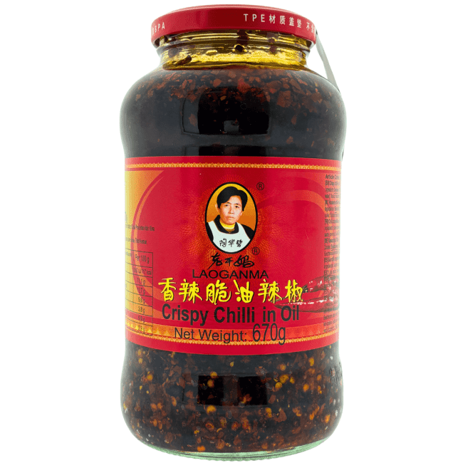 Lao Gan Ma Old Mother Knapperige Chili Olie 670g