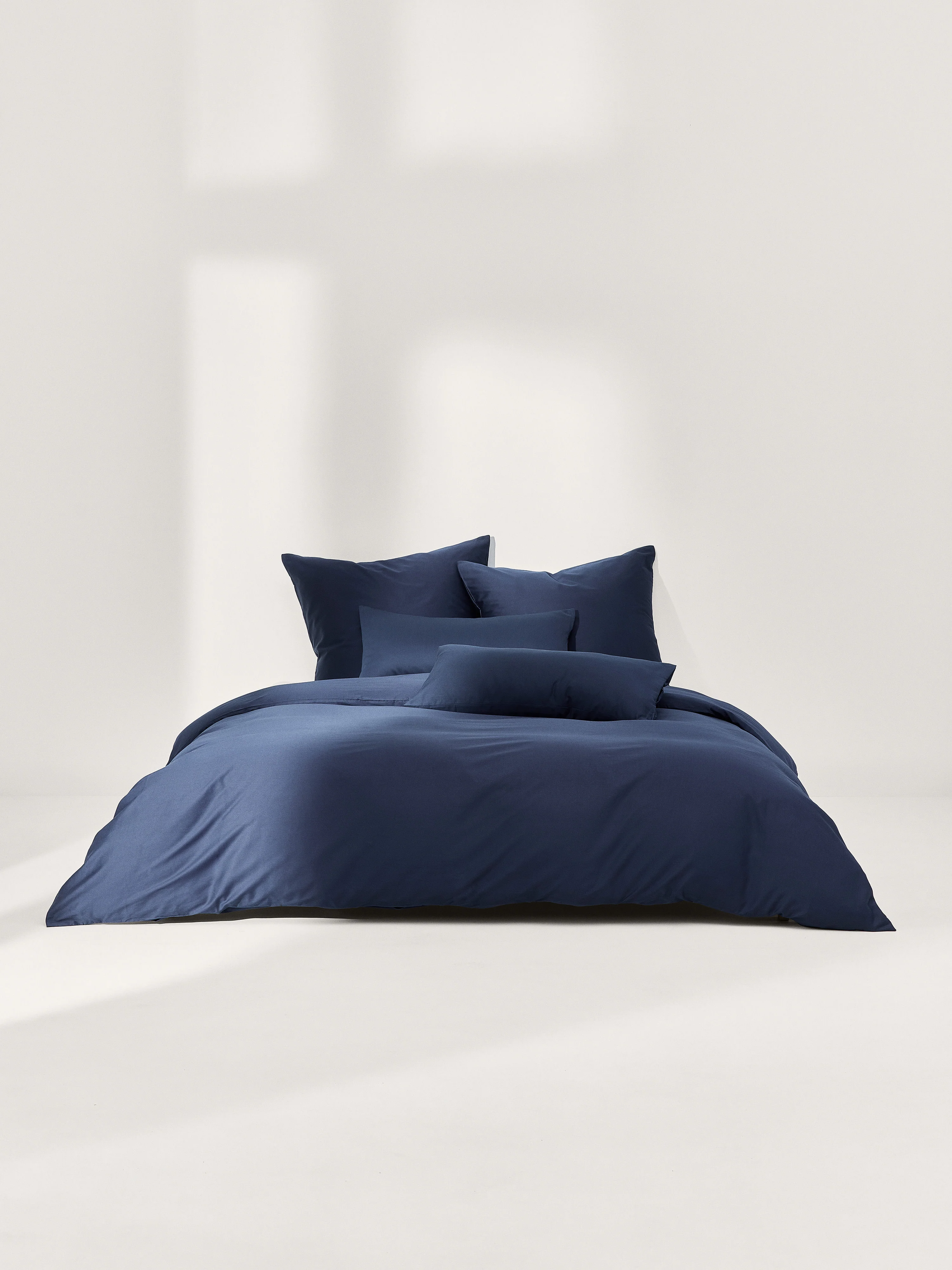 Katoensatijnen dekbedovertrek Comfort