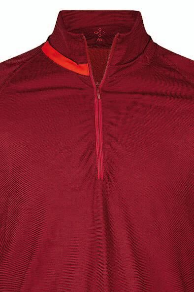 TRANS-HUMANCE - T-SHIRT HERREN LANGARM ZIP