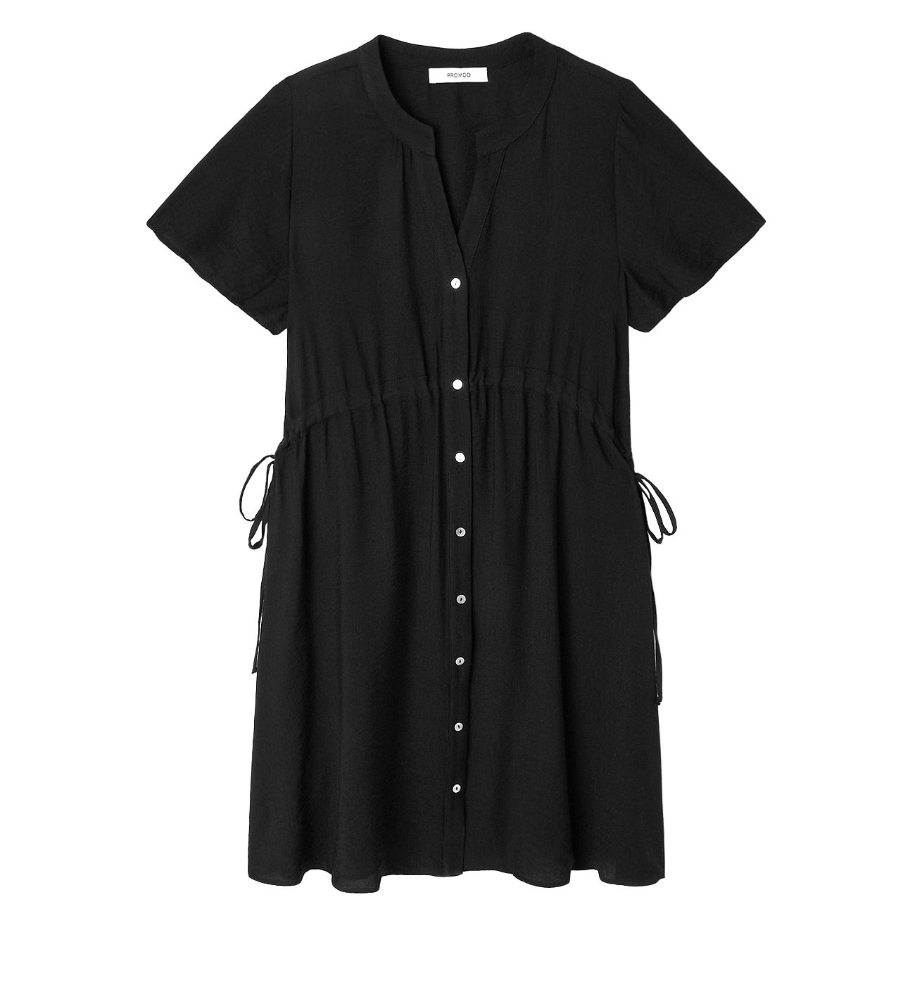 Robe courte évasée Femme - Noir
