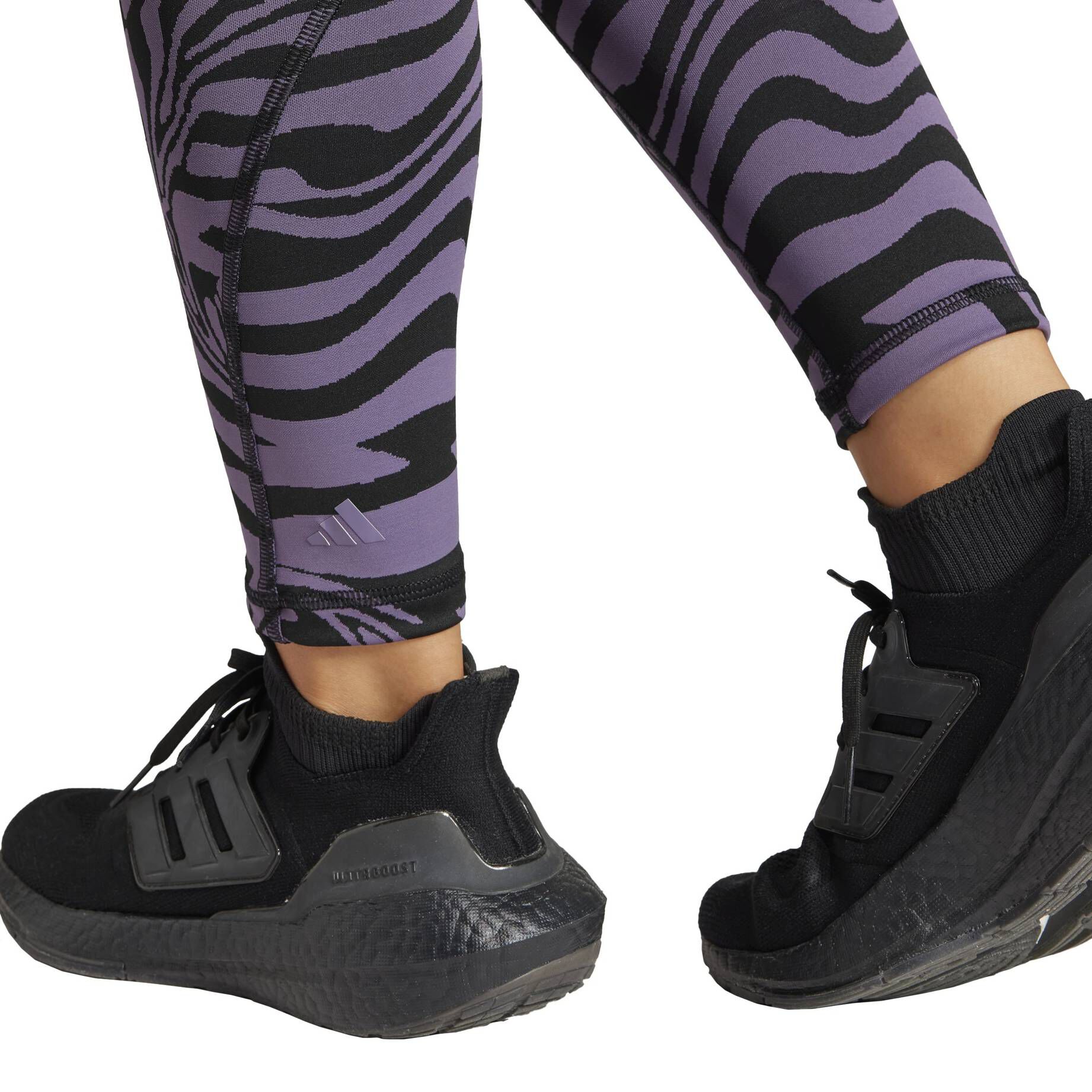 adidas Performance| Damen Trainingstights OPTIME TRAINICONS JACQUARD