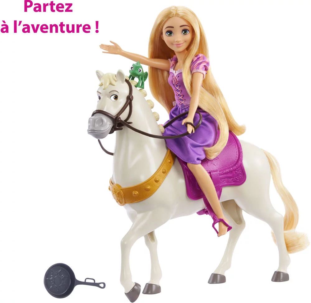 COFFRET POUPEE RAIPONCE ET MAXIMUS