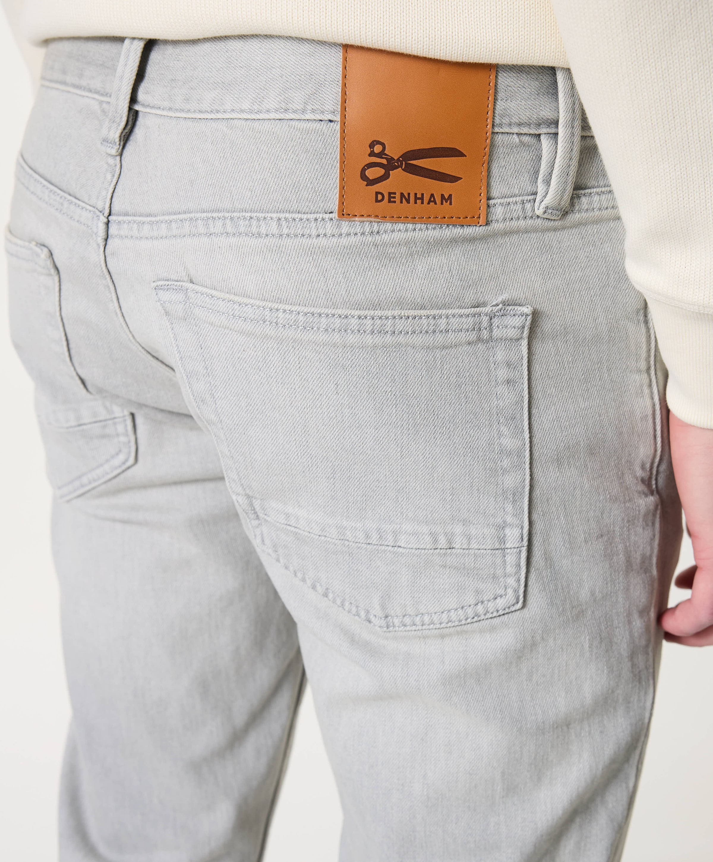 Denham RAZOR C 032 heren jeans grijs