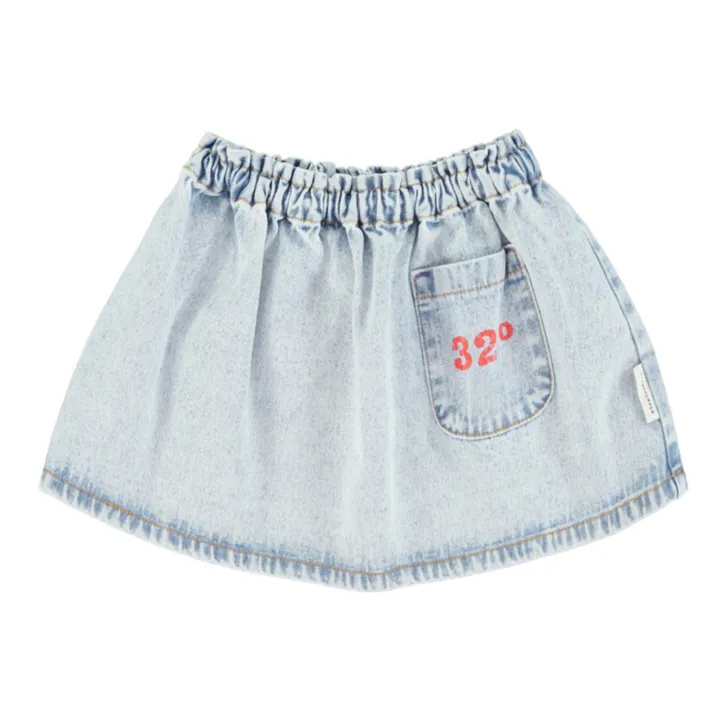 Piupiuchick Jupe Denim | Bleu Clair