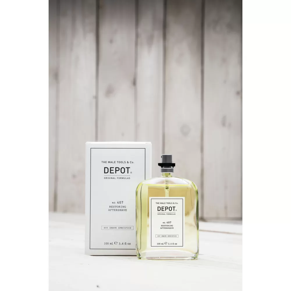 Depot 407 Restoring Aftershave - 100 ml.