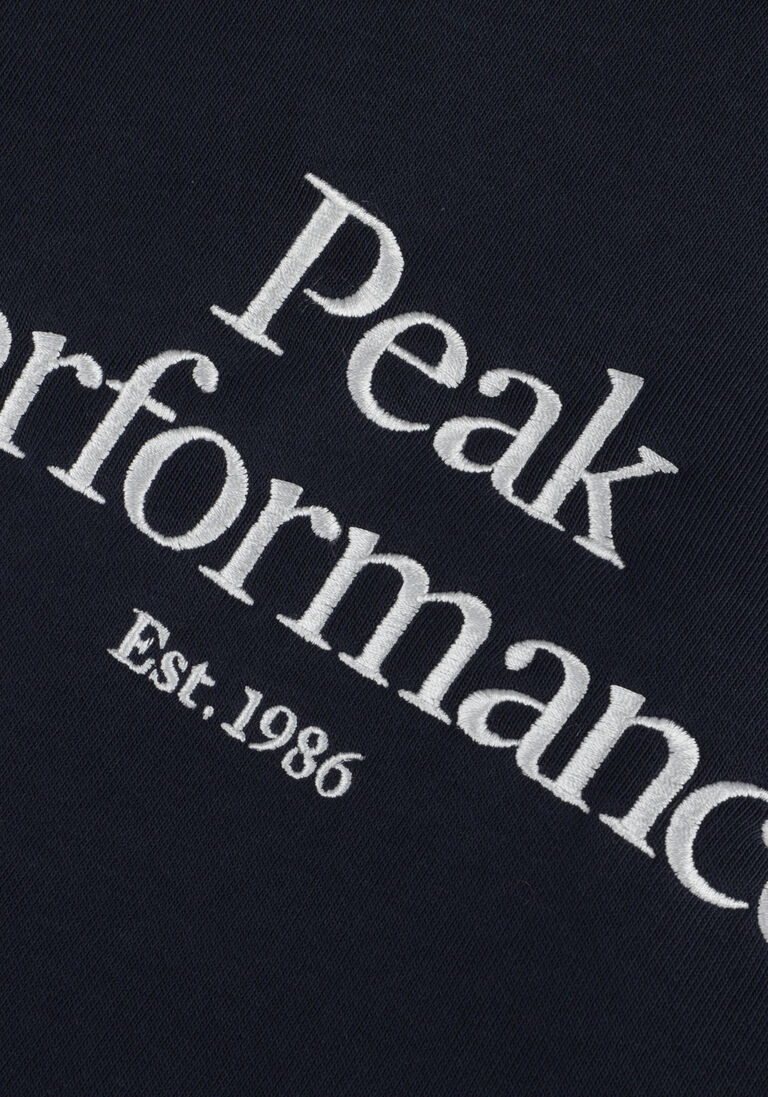 PEAK PERFORMANCE blauwe peak performance trui w original hood