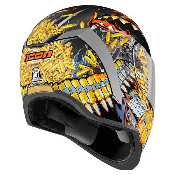Icon - Casque Airform Warthog™ Or / Bleu / Argent