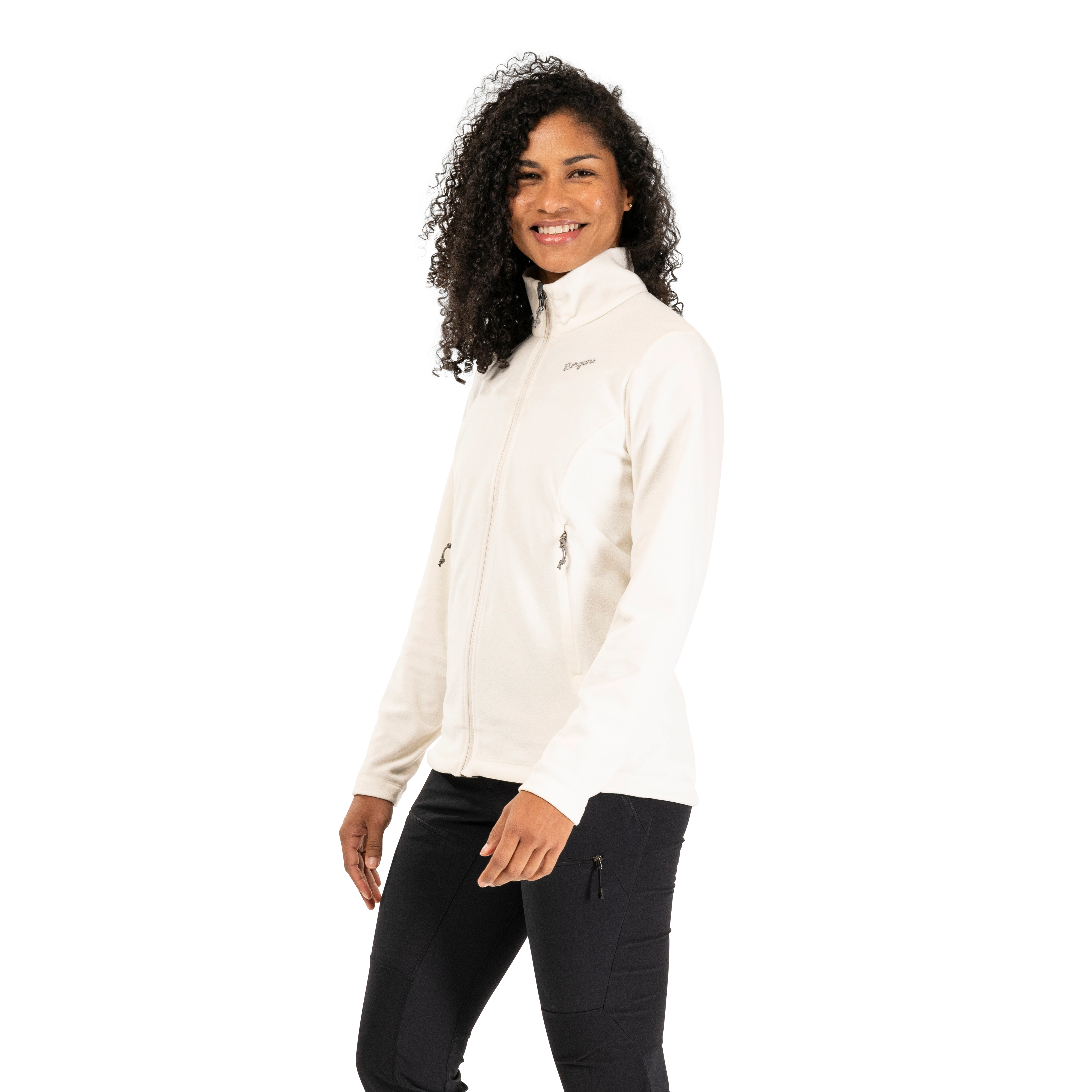 Finnsnes Fleece Jacket Women Vanilla White