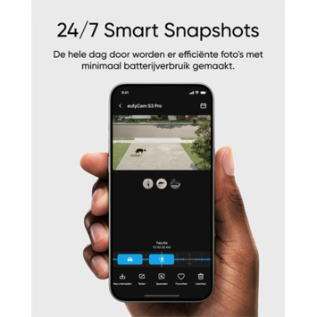 EufyCam S3 Pro Draadloze beveiligingscamera Uitbreiding 4K