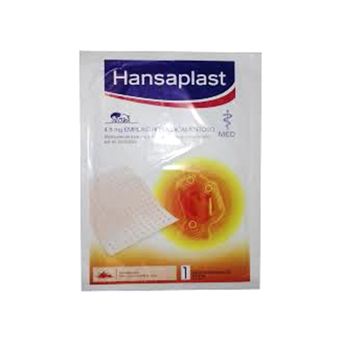 Hansaplast Emplastro Térmico, 4,8 mg/unidade x 1 emplastro